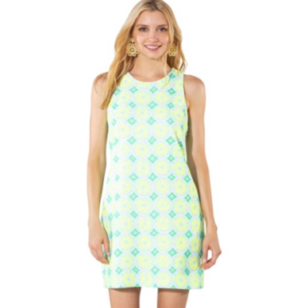 NWT Sail to Sable Lemon Shift Dress